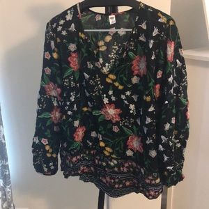 Old Navy Floral Blouse